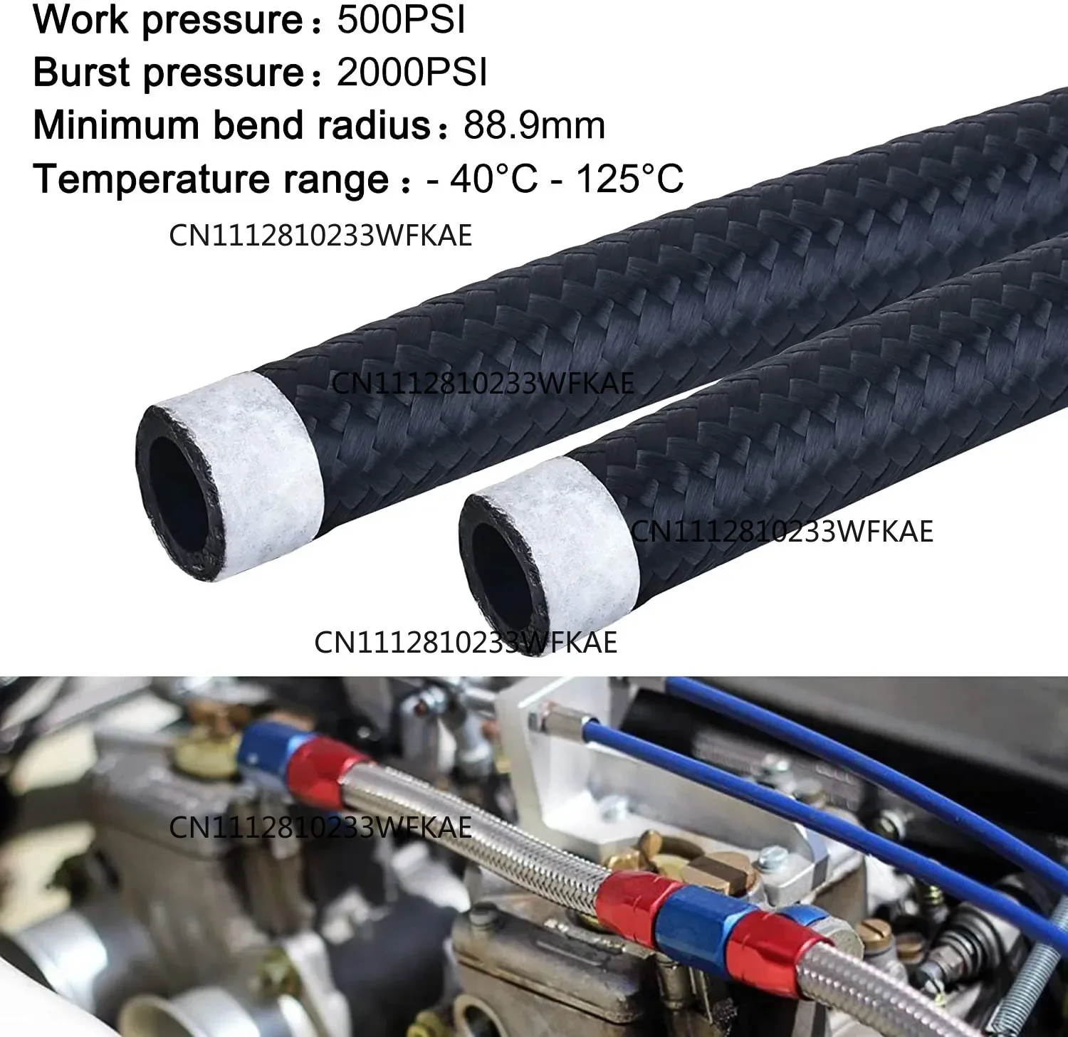1M 3M 5M Brandstofslang Olie G - Braided Line recensie en prijs