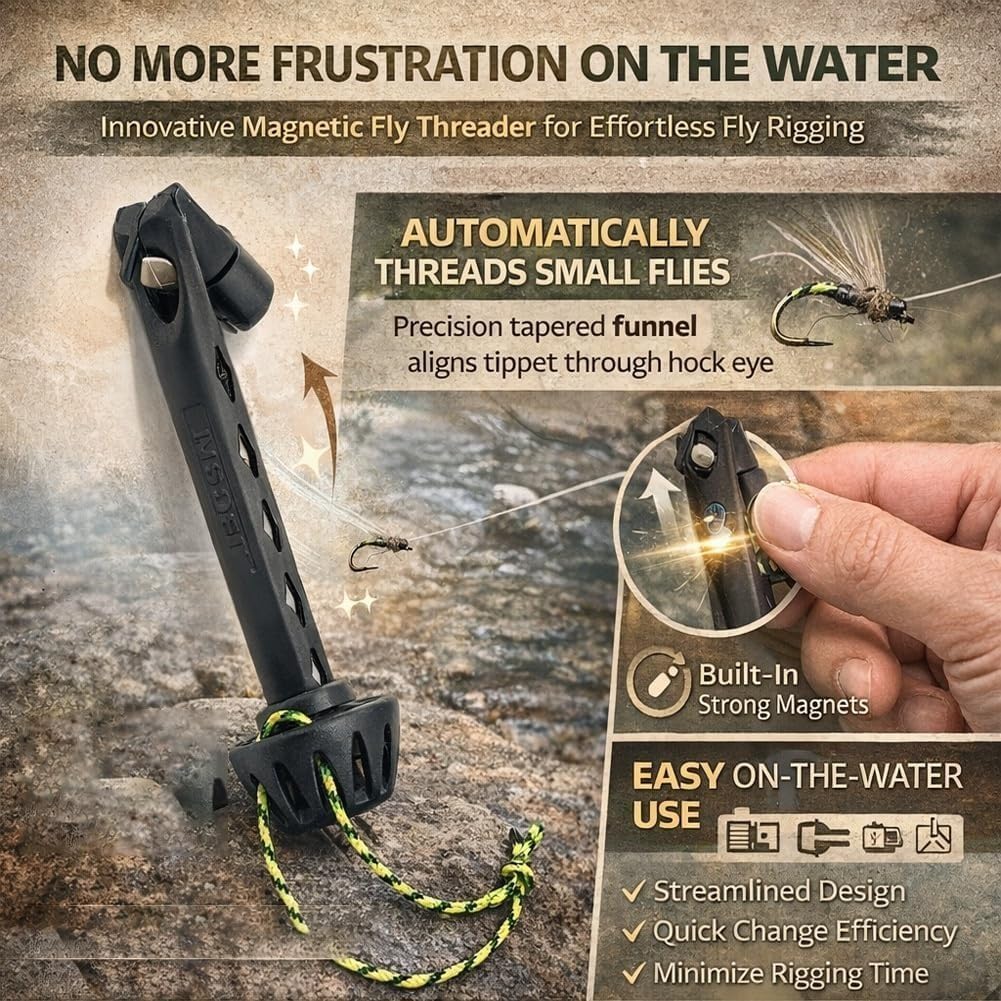 Draagbare Magnetische Vliegvis - Fishing Line Dispenser recensie en prijs