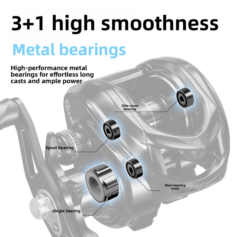 Mondes3+1 metalen molen met la - Ice Fishing Line recensie en prijs